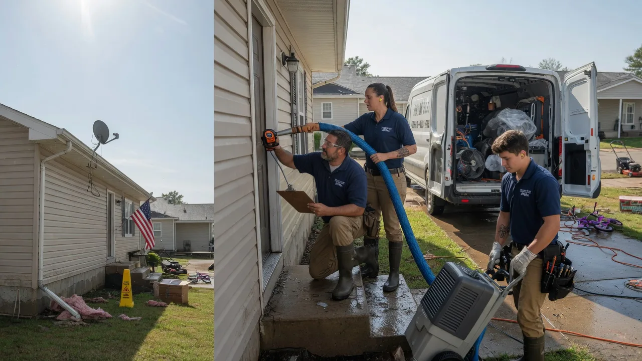 Ceiling Water Damage Restoration in Chula, MO near me